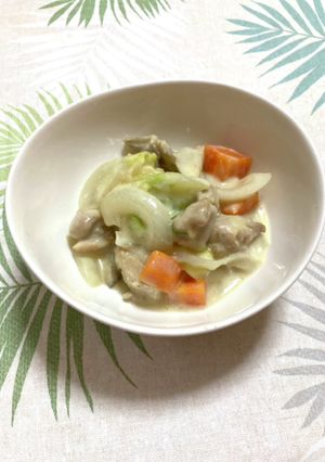 春キャベツと鶏肉のミルク煮-レシピのメイン写真
