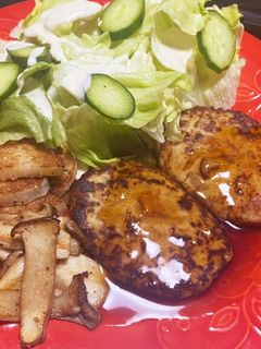 余ったきんぴらで♡豆腐ハンバーグ-レシピのメイン写真