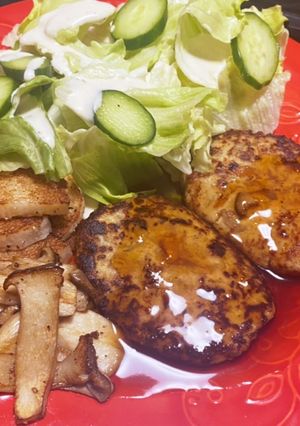 余ったきんぴらで♡豆腐ハンバーグ-レシピのメイン写真