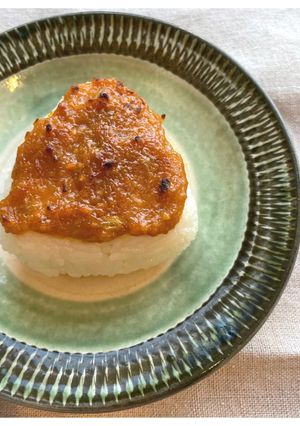 簡単！ネギ味噌焼きおにぎり-レシピのメイン写真