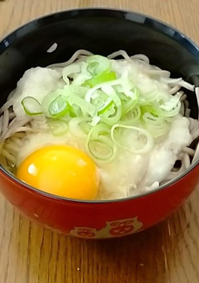 【レンジで簡単】冷たいとろろそば-レシピのメイン写真