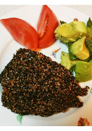 胡麻たっぷり鯵のアジアンソテー-レシピのメイン写真