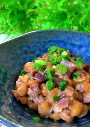 ホタルイカ洋風納豆和え-レシピのメイン写真