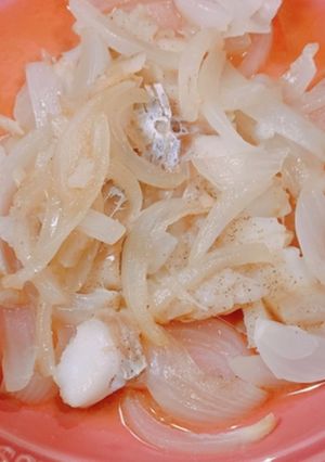 タラと玉ねぎのポン酢蒸し-レシピのメイン写真