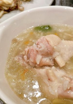 身近な材料で！ホットクックで激うま参鶏湯-レシピのメイン写真