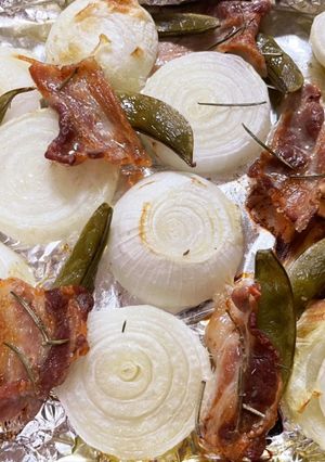 新たまねぎのオーブントースター焼き-レシピのメイン写真