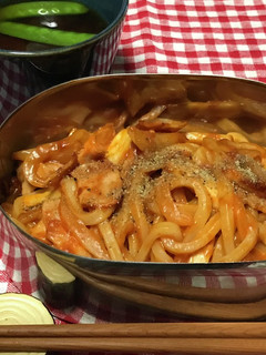 うどんナポリタン(うどナポ)-レシピのメイン写真