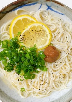 ひやむぎ塩レモンラーメン-レシピのメイン写真