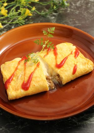 簡単！オムレツ☆チーズぶなしめじ-レシピのメイン写真
