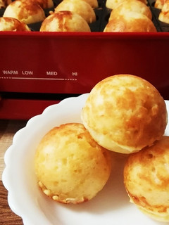 たこ焼き器deキムチ入りポンデケージョ-レシピのメイン写真