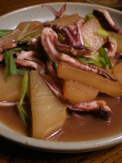 やわらかイカと大根の煮物-レシピのメイン写真