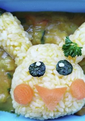 ポケモンのカレー#キャラ弁-レシピのメイン写真