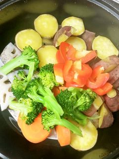 苦手でも食べられる☆簡単蒸し野菜-レシピのメイン写真