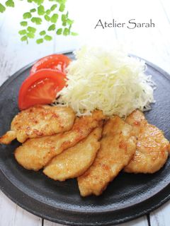 15分!がっつりメイン♪鶏胸肉の生姜焼き-レシピのメイン写真