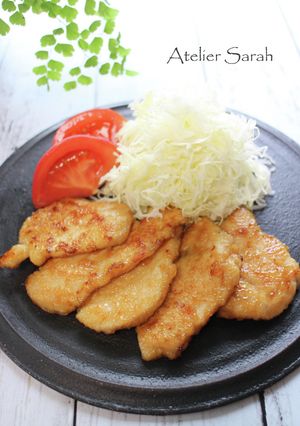 15分!がっつりメイン♪鶏胸肉の生姜焼き-レシピのメイン写真