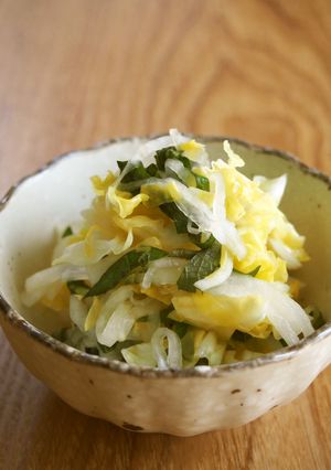 キャベツ・大根・大葉の酢の物♪甘く簡単！-レシピのメイン写真