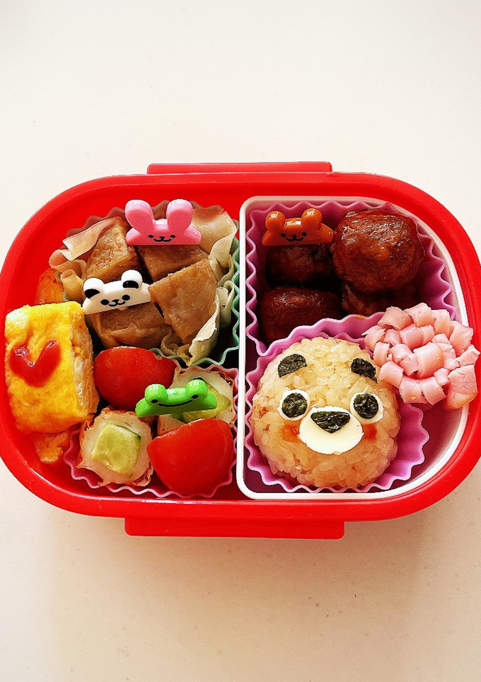 簡単！年中さんの幼稚園くまさん弁当♡-レシピのメイン写真