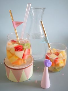 旬のフルーツでフルーツポンチ-レシピのメイン写真