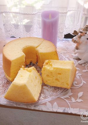 プレーンシフォンケーキ-レシピのメイン写真