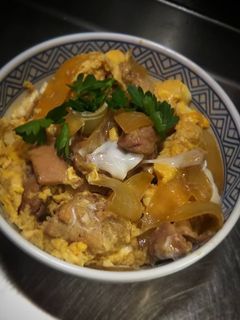 炙り焼鳥の親子丼(*≧∀≦*)-レシピのメイン写真