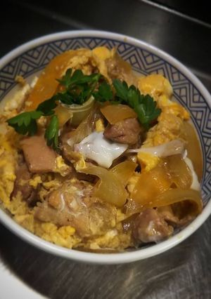 炙り焼鳥の親子丼(*≧∀≦*)-レシピのメイン写真