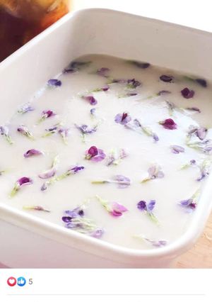 野草の花の寒天ゼリー-レシピのメイン写真