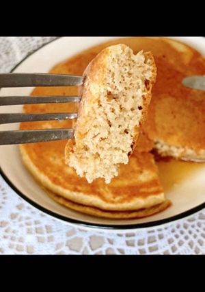 ダイエット☆スーパー大麦粉のパンケーキ-レシピのメイン写真
