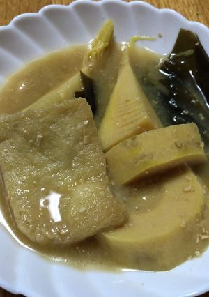 富山の郷土料理★筍の味噌煮（ゆで方）-レシピのメイン写真