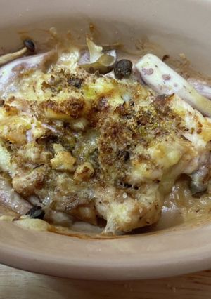 鶏肉ときのことナッツのオーブン焼き-レシピのメイン写真
