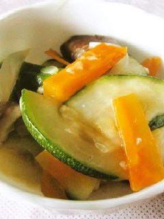 ズッキーニのしょうゆ麹和え-レシピのメイン写真