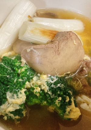 レバーとブロッコリーの鉄分吸収スープ-レシピのメイン写真