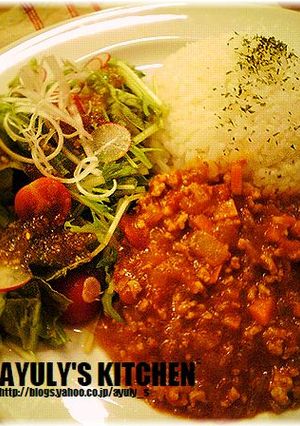 *キーマカレー*　おうちでカフェめし*-レシピのメイン写真