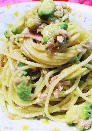アボガドとツナの冷製パスタ-レシピのメイン写真