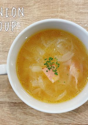 食べるスープ『オニオンスープ』-レシピのメイン写真