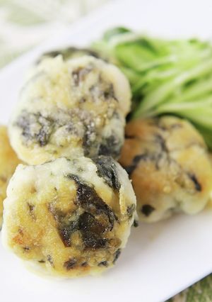 栄養満点！わかめ入りチキンナゲット-レシピのメイン写真