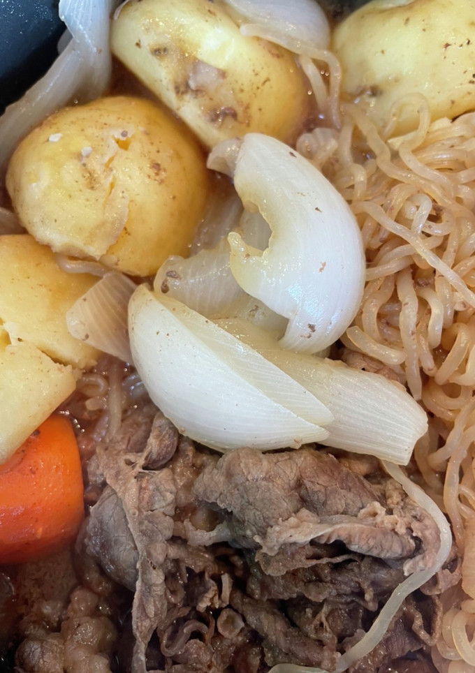#すき焼きのたれで作る#簡単#肉じゃが-レシピのメイン写真