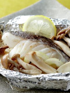 白身魚ときのこのホイル焼き-レシピのメイン写真