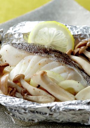 白身魚ときのこのホイル焼き-レシピのメイン写真