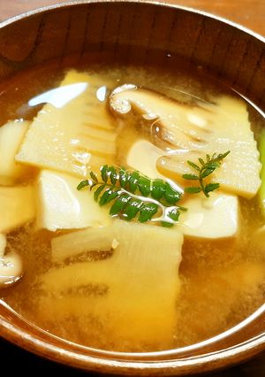 発酵筍（メンマ）のお味噌汁-レシピのメイン写真