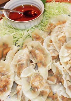 さんま蒲焼deおつまみ餃子-レシピのメイン写真
