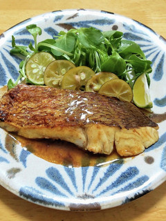 鯛のすだちバターソテー-レシピのメイン写真