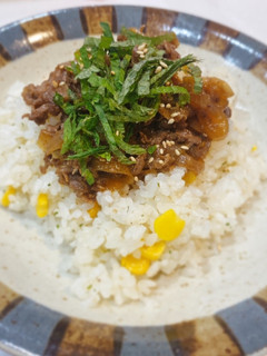 レストランの焼肉ピラフ-レシピのメイン写真