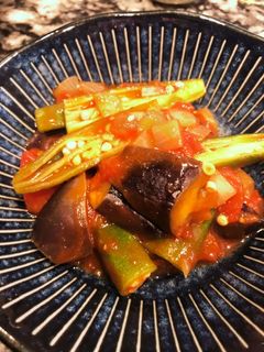 オクラのトマト煮-レシピのメイン写真