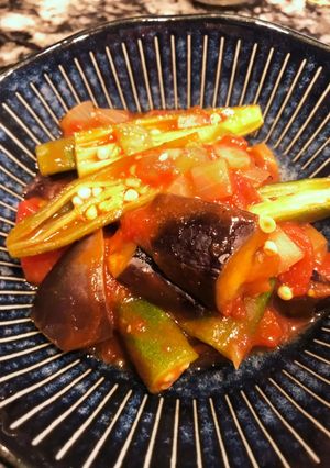 オクラのトマト煮-レシピのメイン写真
