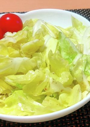 【龍愛】大量消費☆梅塩キャベツ-レシピのメイン写真