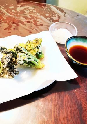 タラの芽　天ぷらと　　天つゆ-レシピのメイン写真