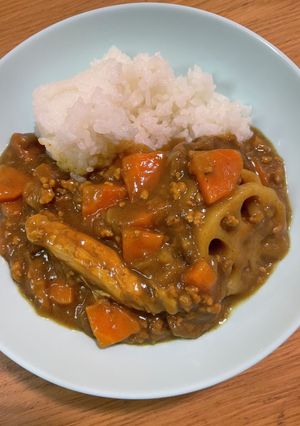 牛・鳥・豚の肉三味ゴールデンカレー-レシピのメイン写真