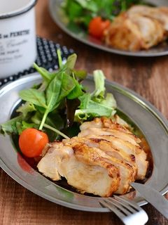 鶏むね肉の香ばし味噌漬け【冷凍作り置き】-レシピのメイン写真