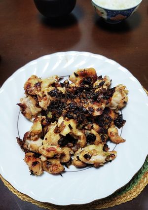 焦がしねぎ塩チキン(簡単!美味いぜ!)-レシピのメイン写真