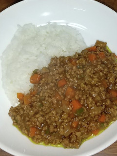 甘口カレールーでキーマカレー-レシピのメイン写真